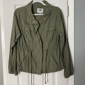 Army green jacket